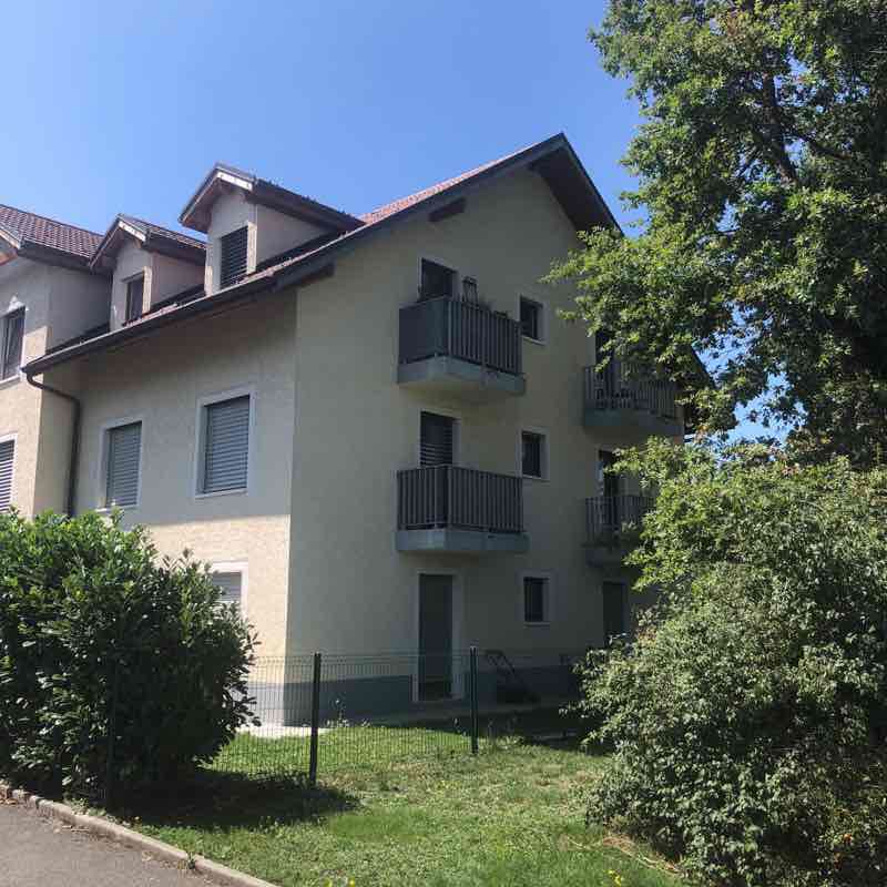 Geneva countryside walking route map in Archamps