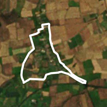 Clarborough, Hayton, canal and bonemill Lane walking route map in South Leverton