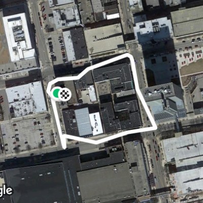 walk around the block downtown Fort Wayne Indiana