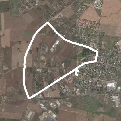 Tarnowo Podgórne walking route map in Tarnowo Podgórne