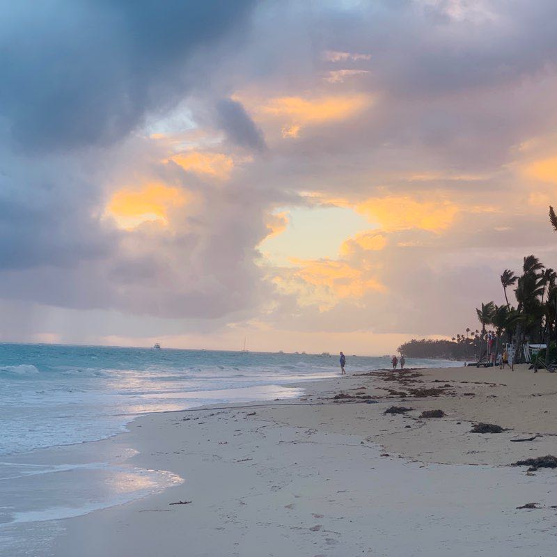 Heavenly place walking route map in Punta Cana