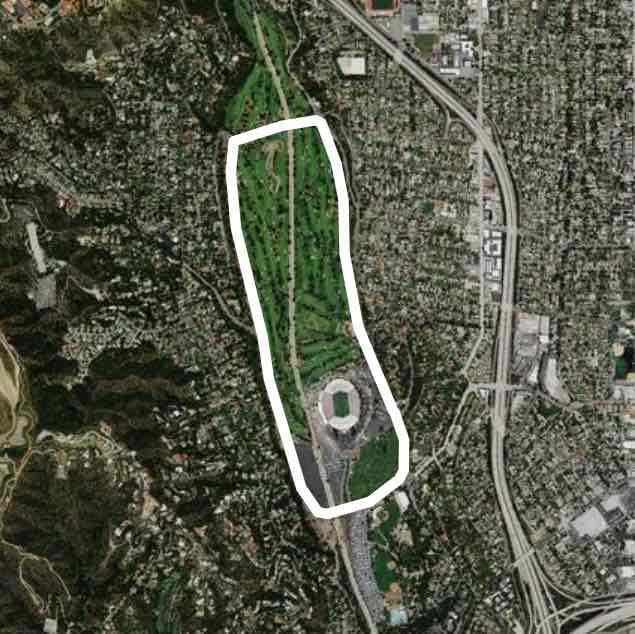 Rose Bowl Run Trail Pasadena, California, USA Pacer