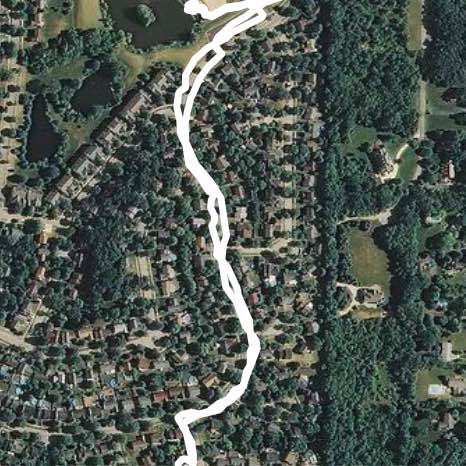 Beautiful evening walking 