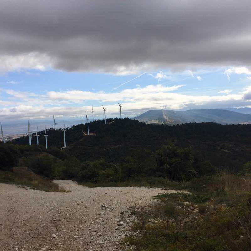 Belascoáin to San Esteban by GR 220 walking route map in Arraiza