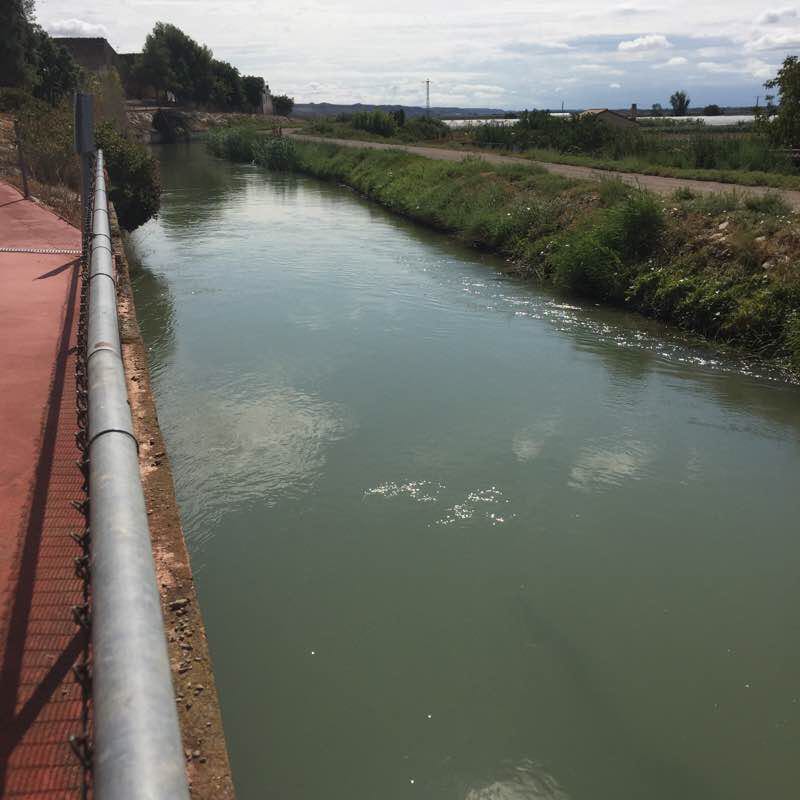 Stroll through Fustiñana (NAVARRA) walking route map in Fustiñana