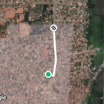 itinéraire dans Quartier Sèmè