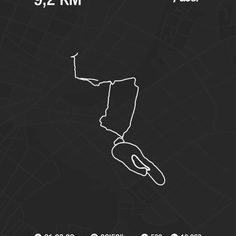 Bois de Vincennes walking route map in Saint-Mandé