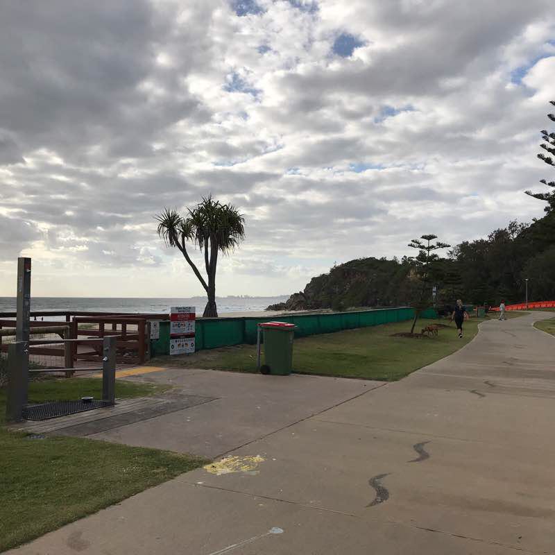 Miami Gold Coast short walk walking route map in Miami