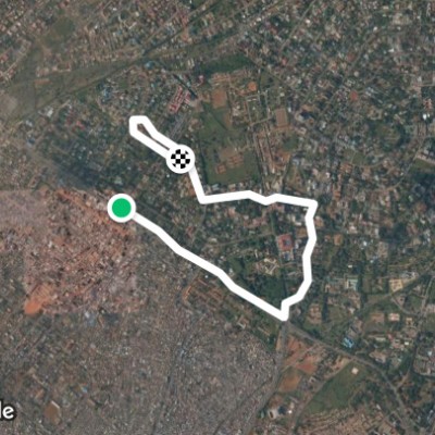 Route near Roman Ridge