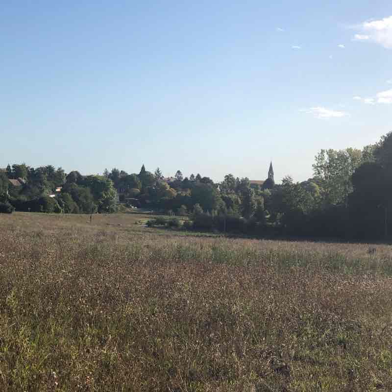 Prunay walking route map in Prunay-en-Yvelines