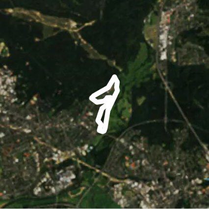 Along Aggerdamm walking route map in Siegburg