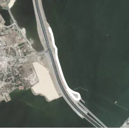 Walkway  walking route map in Isa Town