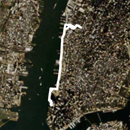 6 mi route west side