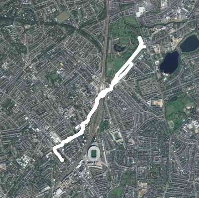 Finsbury Run Trail Holloway, London, England Pacer