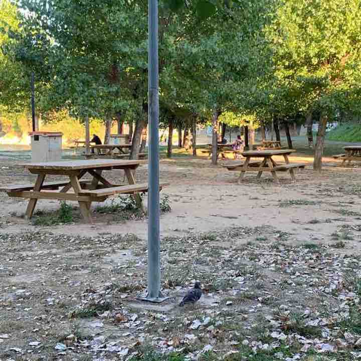 Nice walk walking route map in Miño