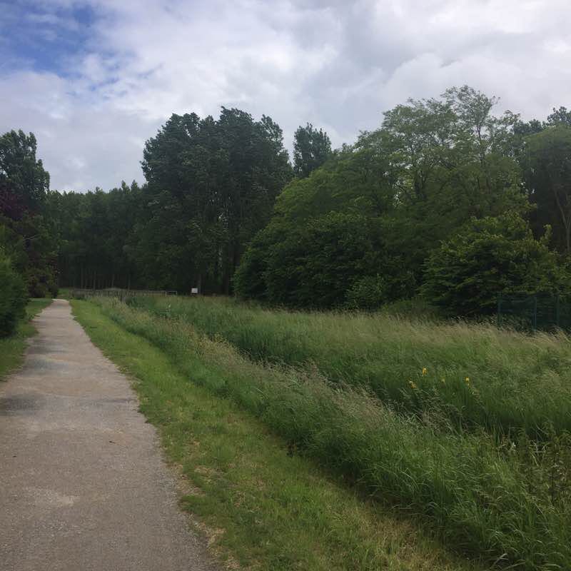 Ferme noise walking route map in Loon-Plage