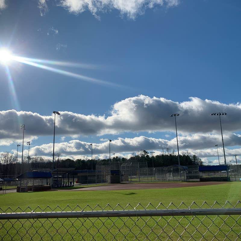 Dog Park walking route map in Pell City