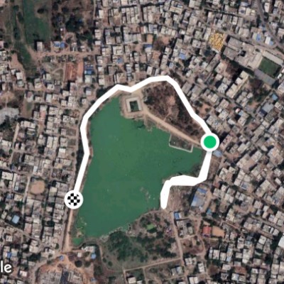 Route near Chandrapuri Colony