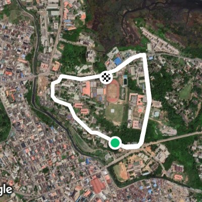 jogging route