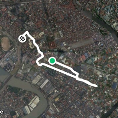 Route near Barangay 589