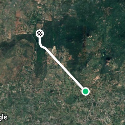 Route near Vallam