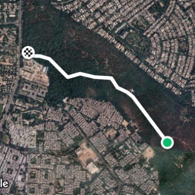 Route near Dakshinpuri