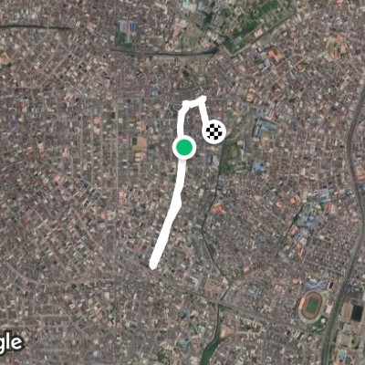 morning walk Ogunlana drive