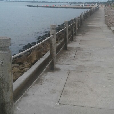 Route near Deer Park walking route map in La Porte