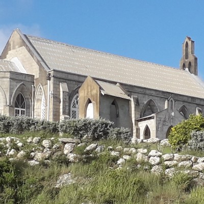 St. Clements Ch via Rock Field, Chance Hall, Jemmo walking route map in Cave Hill