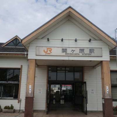 Walk along the Tokaido Line (6) Hozumi Station-Sekigahara Station walking route map in Mizuho