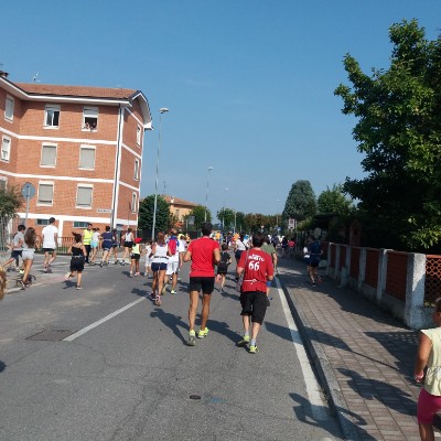 Casalmaiocco walking route map in Modignano