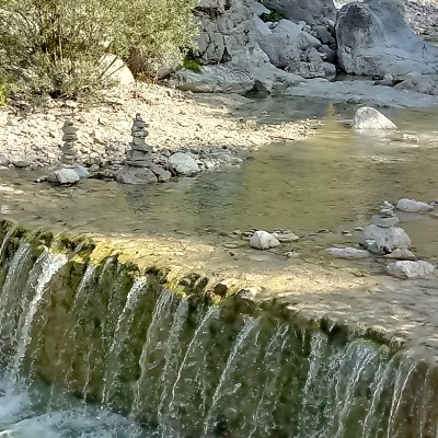 Andreis route number 2 walking route map in Bosplans