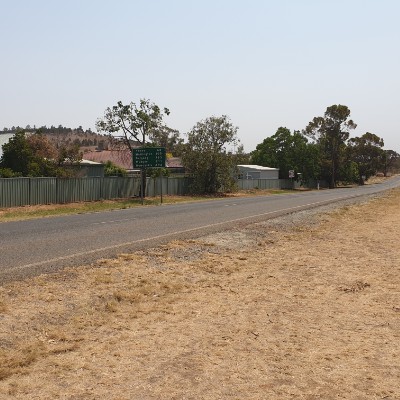 Kamandra Lane - around Parkes Airport, Parkes walking route map in Parkes