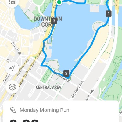 Circuito di Marina Bay | Walking Map