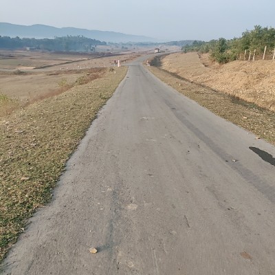 Route near Gaurdaha walking route map in Khaira