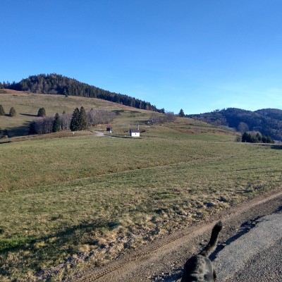 The balloons on the horizon walking route map in Fresse-sur-Moselle
