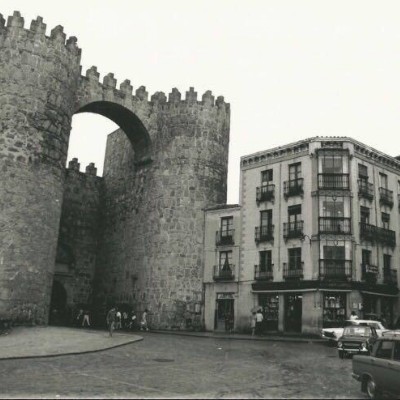 Sanguijuela Bridge walking route map in Ávila