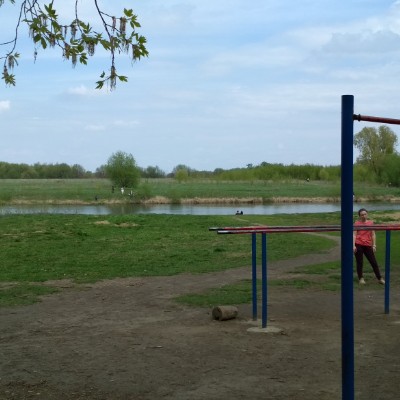 Along the river walking route map in Ryazan'