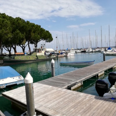 Bedizzole desenzano round trip walking route map in Bedizzole