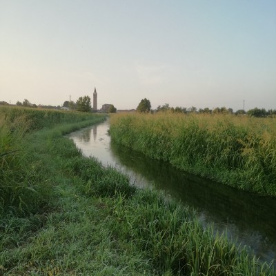 Borghetto and surroundings walking route map in Cattapan