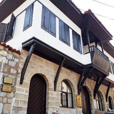 Mausoleum and Sacred area of Hecatomnus Milas walking route map in Milas