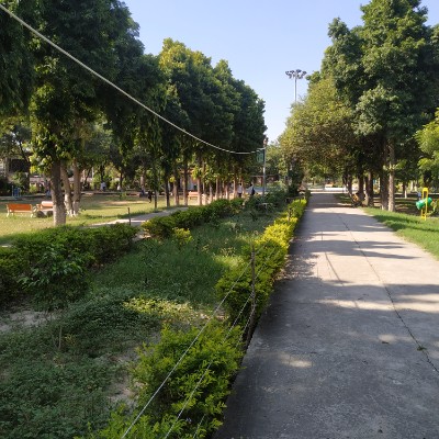 Nice location with lots of greenery walking route map in Rajpura