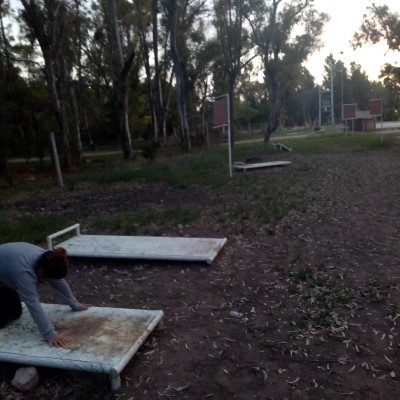 The Assumption Seminar walking route map in Bahía Blanca