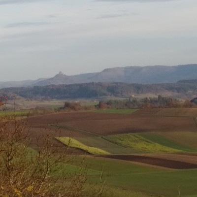 Haigerloch - Gruol - Kirchberg - Weildorf round walking route map in Haigerloch