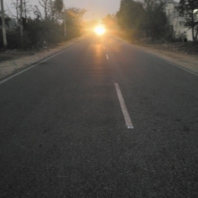 Ram Nagar Race walking route map in Dujod