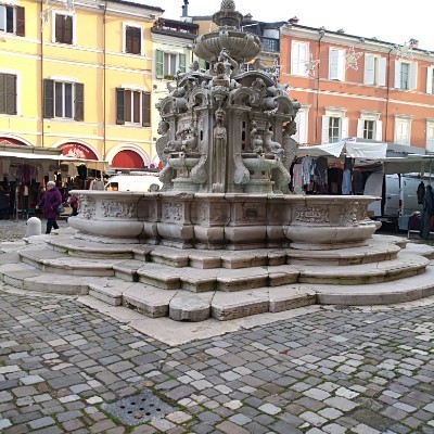 Cesena, Acquarola, Rio Eremo, Ponte Abbadesse walking route map in Cesena