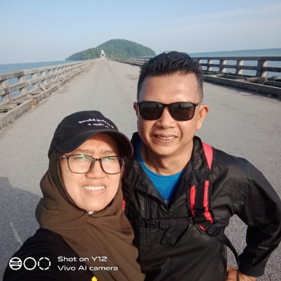 Bunting Island Bridge, Yan, Kedah walking route map in Yan