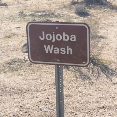 Anza-Borrego Desert State Park West Dolomite Mine  walking route map in Ocotillo