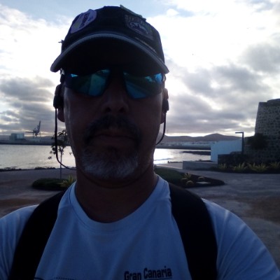 Airport to Puerto del Rosario walking route map in Puerto del Rosario