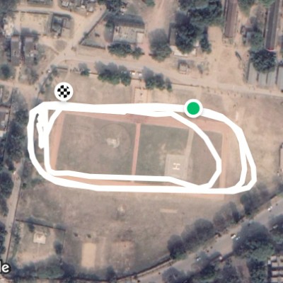 Reserve police lines walking route map in Varanasi
